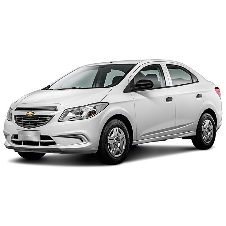 White Chevrolet Onix sedan