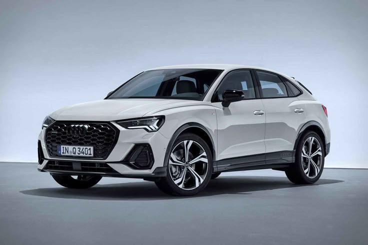 White Audi Q3 Sportback