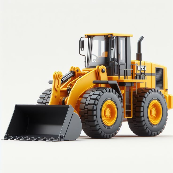 Wheel loader with bucket